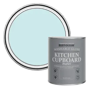 Rust-Oleum Duck Egg Gloss Kitchen Cupboard Paint 750ml