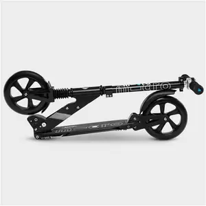 Adult Micro Scooter With Suspension - Black