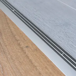 Anodised aluminium door floor bar edge trim threshold ramp 900 x 40mm  A11 inox