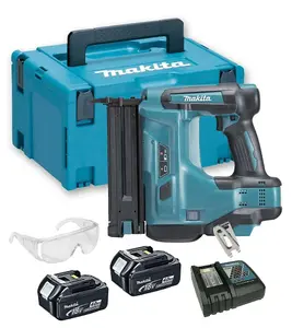 Makita DBN500RMJ 18v Cordless 18G Brad Nailer Nail Gun Li-Ion 2 x 4.0ah +Charger