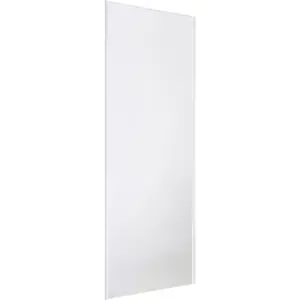 Form Valla White Single panel Sliding wardrobe door (H) 2500mm x (W) 772mm