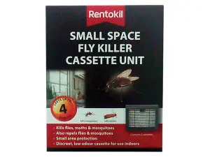 Rentokil - Small Space Fly Killer Cassette Unit (Pack 2)