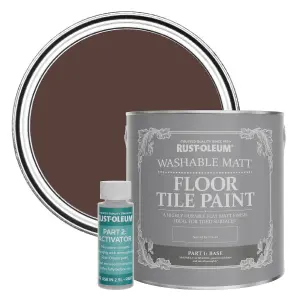 Rust-Oleum Valentina Washable Matt Floor Tile Paint 2.5L