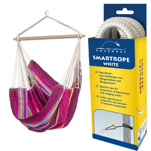 Brasil Hanging Chair Outdoor Set Grenadine