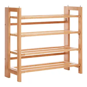 Maison by Premier ARLA 4 Tiers Folding Shoe Rack