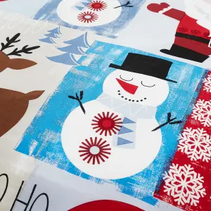 Happy Linen Company Santa And Friends Kids Christmas Bedding Single