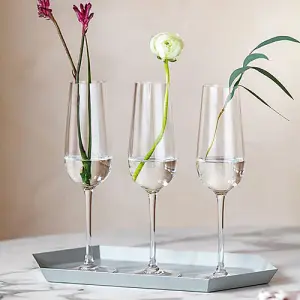 Villeroy & Boch Rose Garden Set of 4 Champagne Flutes