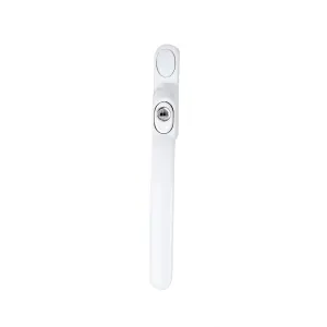 Timber Series Connoisseur MK2 Inline Locking Espag Window Handle - White (Non Handed)