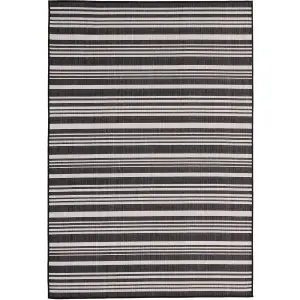 Ecology Collection Outdoor Rugs in Black  300bl