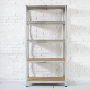 Neo Large Galvanised 5 Tier Garage Shelving Racking