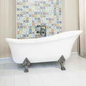 Geo Moroccan Large Mosaic Tile - House of Mosaics