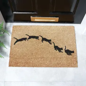 Jumping Cats Doormat (60 x 40cm)