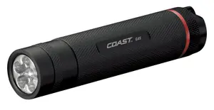 COAST G45 Fixed Focus Torch 385 Lumens 4Hrs Storm Proof 5 Year Warranty Torch Without Batteries