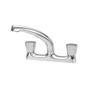 Heatrae Sadia Pack J Chrome 2 Hole Mixer Tap 95970514