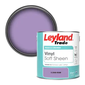 Leyland Trade Vinyl Soft Sheen Walls & Ceilings Emulsion Paint (S 2040-R50B) - 2.5L