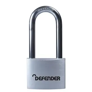 Defender Aluminium Padlock Silver (40mm)