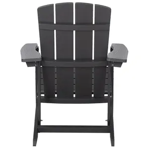 Garden Chair ADIRONDACK Dark Grey