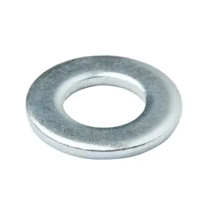 Diall M10 Carbon steel Medium Flat Washer, (Dia)10mm, Pack of 20