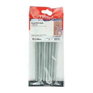 TIMCO Round Wire Nails Galvanised - 150 x 6.00