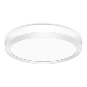 Extrastar 18W LED Surface Mount Integrated Ceiling Light Flush Light cold white