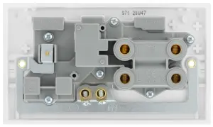 BG White Cooker switch & socket