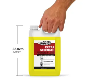 Chemical Trade Store - Concentrated Washing Up Liquid - Lemon - 2.5 Litre