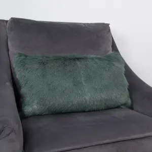 Genuine Turqoise Goatskin Cushion