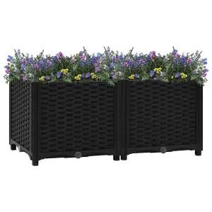 Berkfield Raised Bed 80x40x38 cm Polypropylene