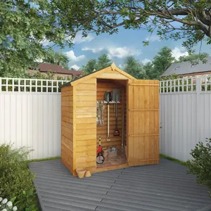 Mercia 3 x 5ft Overlap Apex Windowless Shed No