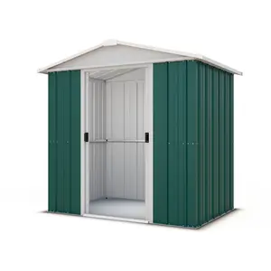 Apex 6 ft. W x 6 ft. D Metal Garden Shed