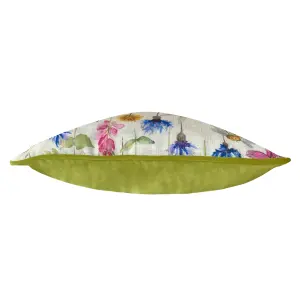 Evans Lichfield Wild Flowers Sophia Polyester Filled Cushion