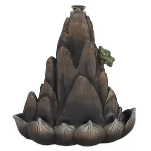 Something Different Mountain Backflow Incense Burner Bronze (One Size)