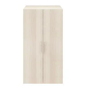 GoodHome Atomia Freestanding Matt oak effect Particle board Wardrobe (H)1875mm (W)1000mm (D)600mm