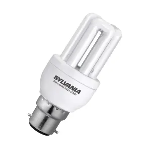 Sylvania 10PC Homelight Energy Saving Light Bulbs 8W 450lm B22