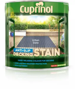 Cuprinol Urban slate Matt Decking Wood stain, 2.5L