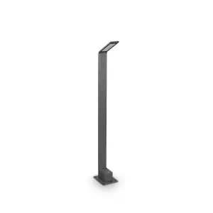 Luminosa Agos LED Outdoor Tall Bollards Anthracite IP54, 4000K