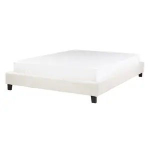 Boucle EU Double Bed Cream Beige ROANNE