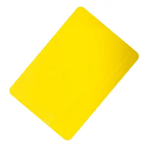 Yellow Silicone Anti Slip Table Mat - 350 x 250mm - Dishwasher Safe Dining Mat