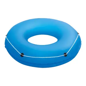 Large 47 Inch Inflatable Swim Ring Beach Tube, Pool Float & Lounger