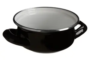 Essentials by Premier Porter Black Enamel Mini Casserole Dish