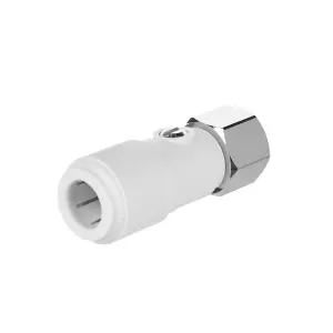 Flomasta Straight Push-fit Service Valve, 26mm x ½"