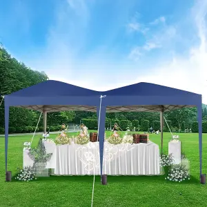 MCC Direct 3x6 Pop up Gazebo Marquee No Sides Blue