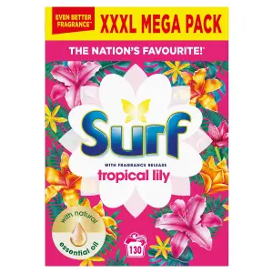 Surf Tropical Lily & Ylangylang Washing powder, 6.5kg