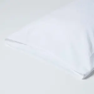 Homescapes White Linen Body Pillowcase