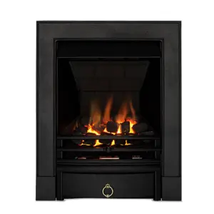 Focal Point Soho multi flue Black Manual control 3.1kW Gas Fire