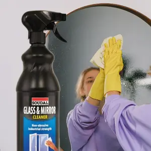 Soudal Glass & Mirror Cleaner 1L (Pack of 3)