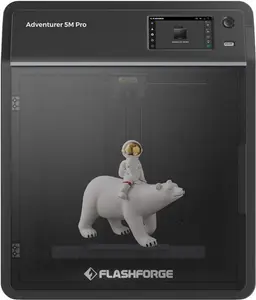 Flashforge Adventurer 5m Pro 3D Printers With High-Speed Printing,Max 600Mm/S, Rapid Heating With 280° Nozzle,Internal & External Circulation Dual