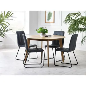 Trisha Dining Set Grey