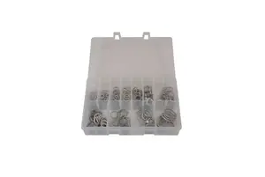 Assorted Aluminium Washers Box Qty 260 Connect 31896