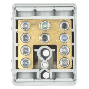 Lewden DT1005GY 100A Single Pole Connector Block Grey